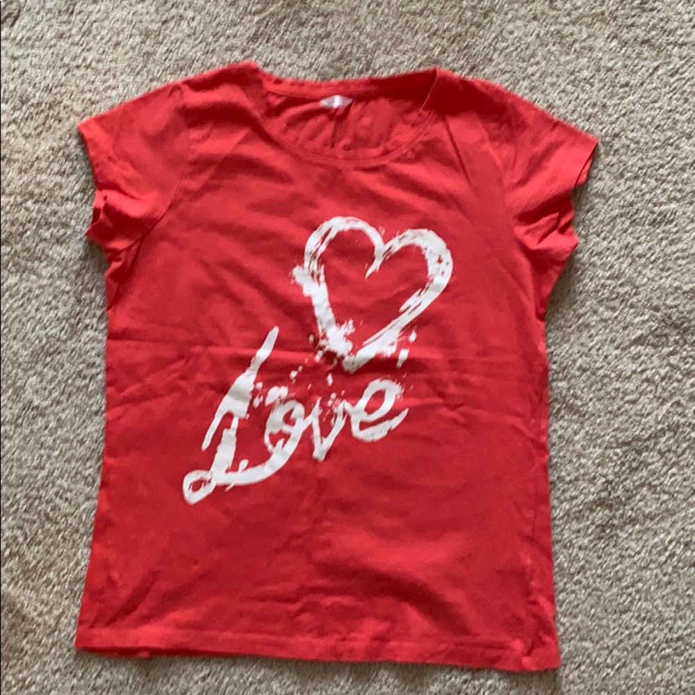 A pink T-Shirt
